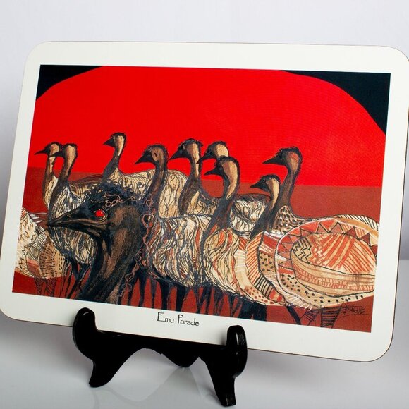 Jason Placemats Set Of 6 Featuring Australian Indigenous Art - Picture 6 of 7